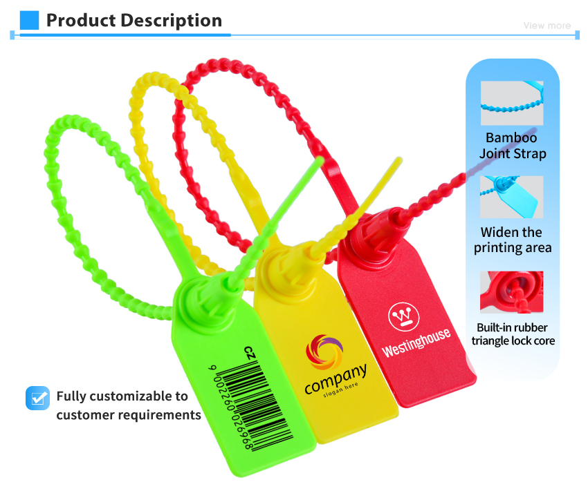Security Security Bag Sealing Plastic Seal HYPS-B02
