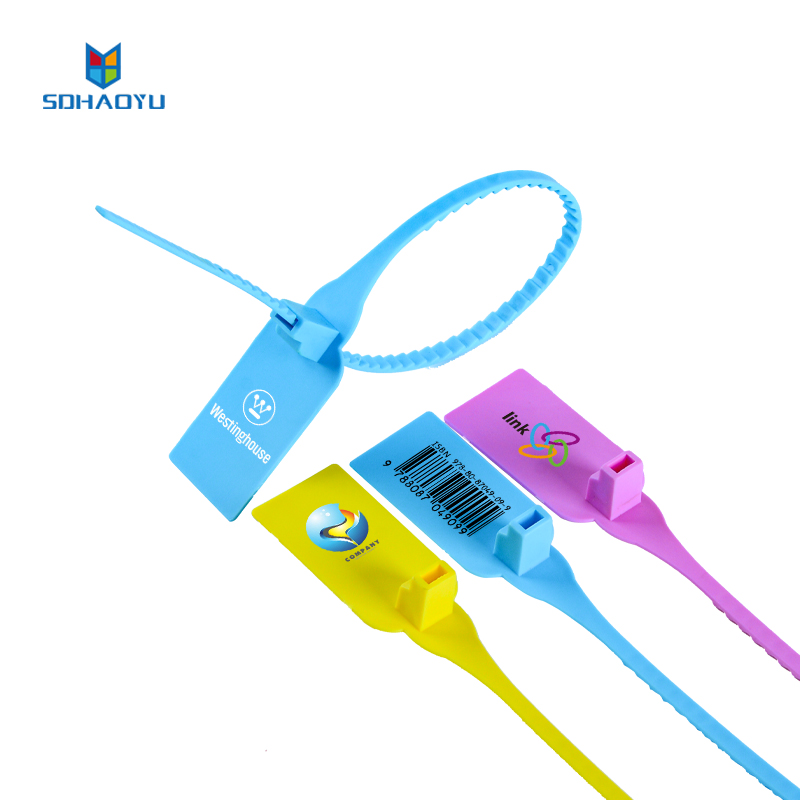 Barcode Tamper Strap Container Plastic Security Seals HYPS-C03