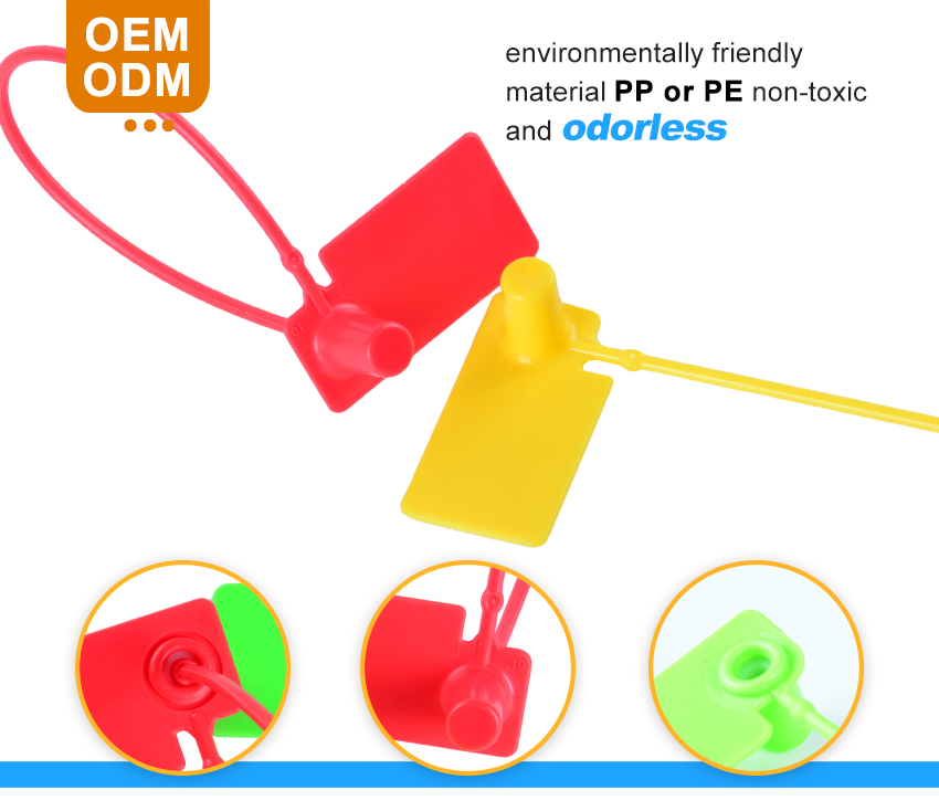 Plastic Padlock Security Seals Disposable Padlocks HYPD-005