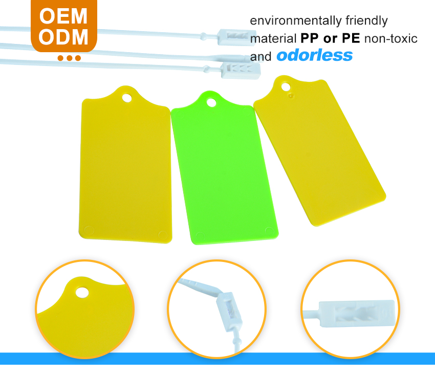 Indicative Disposable Plastic Padlock Security Seal HYPD-017